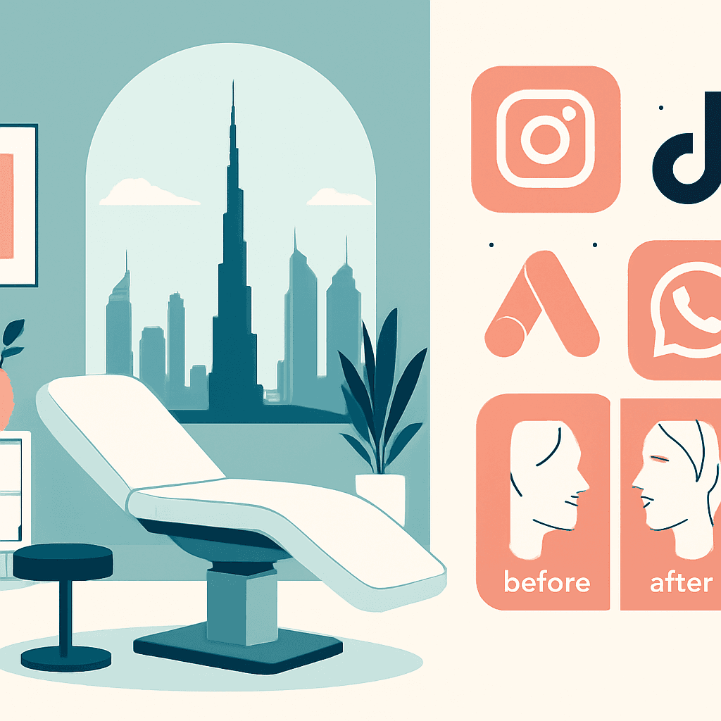 Aesthetic clinic marketing UAE — attracting premium patients in Dubai and Abu Dhabi 2026