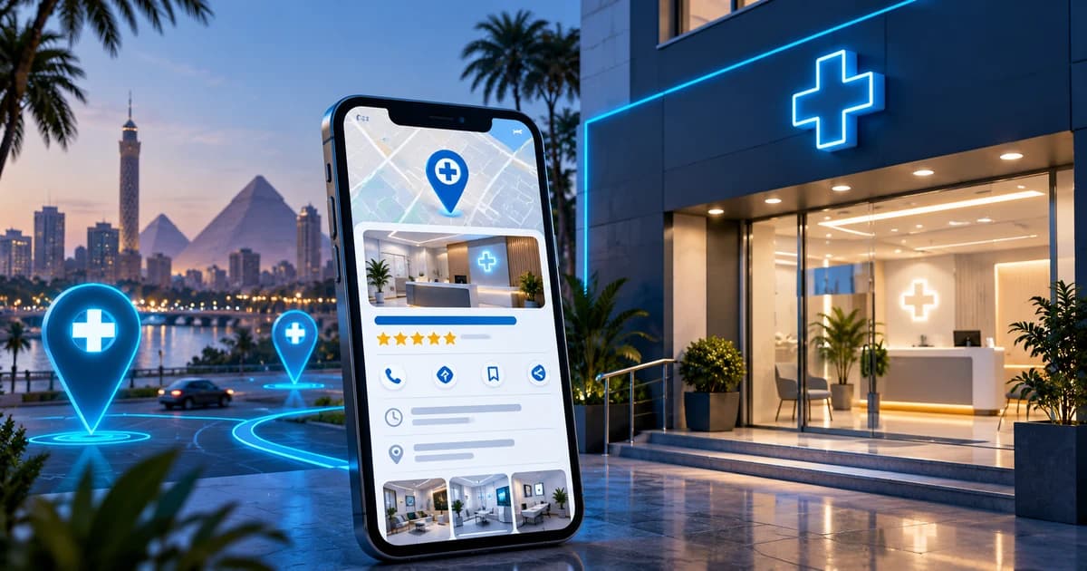 Google Business Profile local SEO checklist for clinics in Egypt and Google Maps visibility