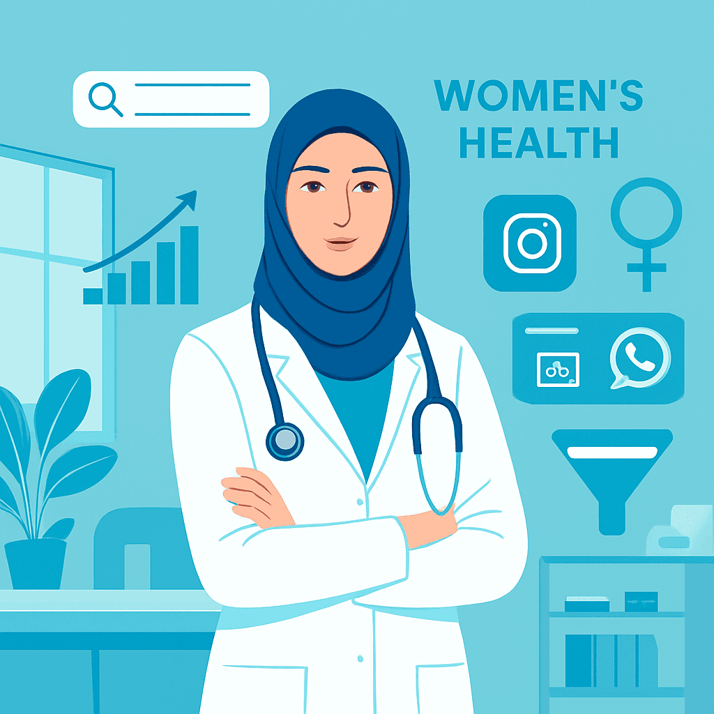 Gynecology marketing Saudi Arabia 2026 patient acquisition system for women’s health clinics