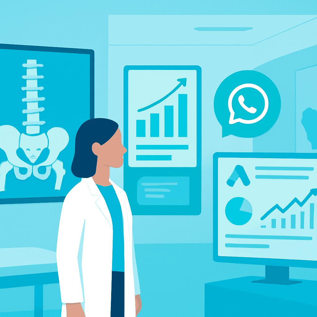 Orthopedic marketing Saudi Arabia 2026 patient acquisition system for bone and spine clinics