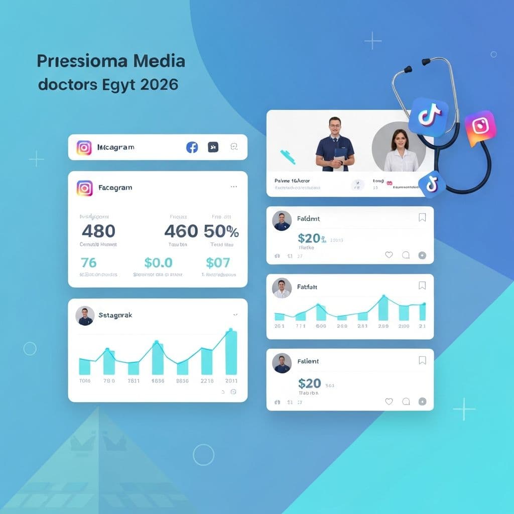 Social Media Marketing for Doctors in Egypt 2026 - Healthcare social media analytics and patient engagement strategies